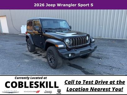 New 2026 Jeep Wrangler Sport S