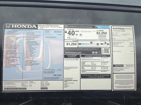 New 2026 Honda CR-V Sport-L image 20