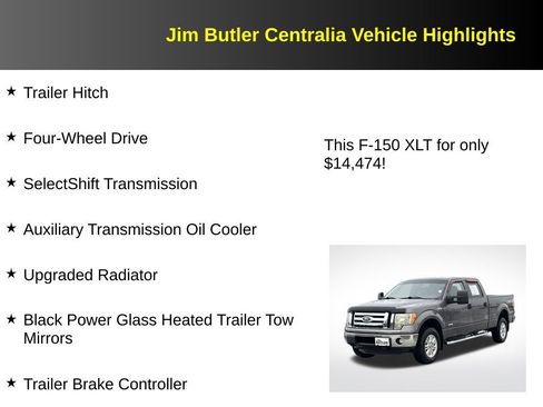 Used 2012 Ford F150 XLT w/ HD Payload Pkg AWD/4WD image 12