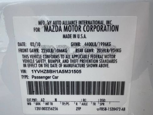 Used 2010 MAZDA MAZDA6 i Sport FWD image 31