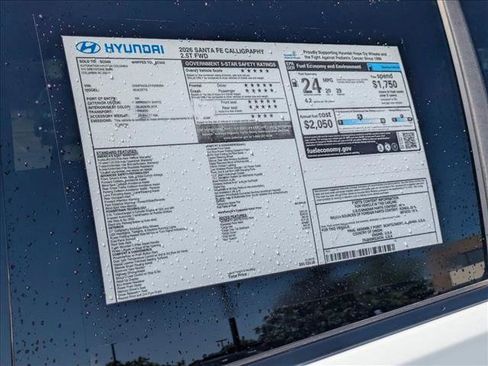 New 2026 Hyundai Santa Fe Calligraphy FWD image 22