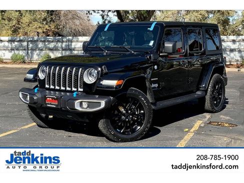 Used 2023 Jeep Wrangler Sahara w/ Dual Top Group image 1