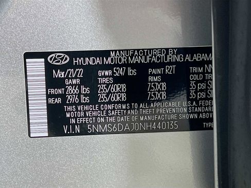 Used 2022 Hyundai Santa Fe XRT image 32