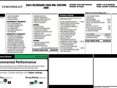 Used 2024 Chevrolet Silverado 2500 Custom w/ Custom Convenience Package AWD/4WD image 4