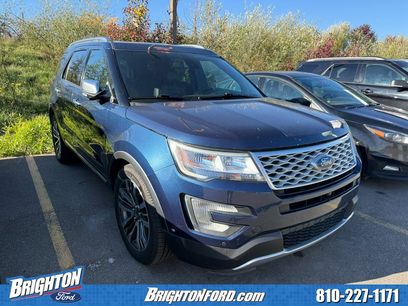 Used 2017 Ford Explorer Platinum