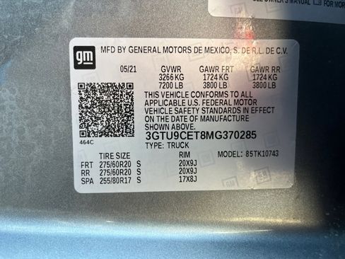 Used 2021 GMC Sierra 1500 Elevation w/ X31 Off-Road Package AWD/4WD image 30