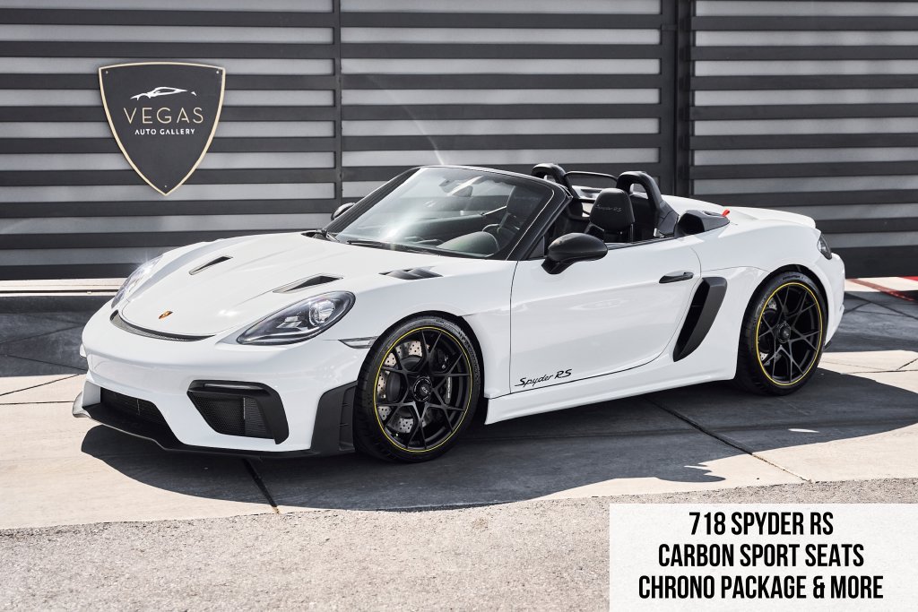 Used 2025 Porsche 718 Boxster Spyder RS RWD image 1