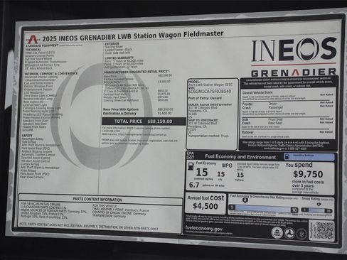 New 2025 INEOS Grenadier Fieldmaster Edition image 23