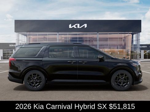 New 2026 Kia Carnival SX w/ SX Dark Edition Package FWD image 8