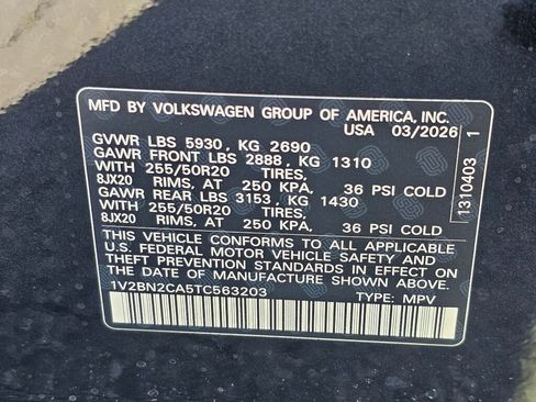 New 2026 Volkswagen Atlas SEL AWD/4WD image 29