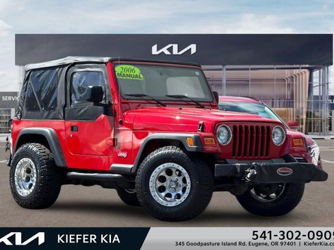 Used 2006 Jeep Wrangler X AWD/4WD image 1