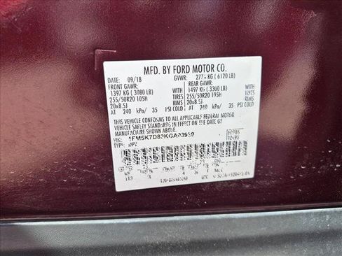Used 2019 Ford Explorer XLT w/ Equipment Group 202A FWD image 15
