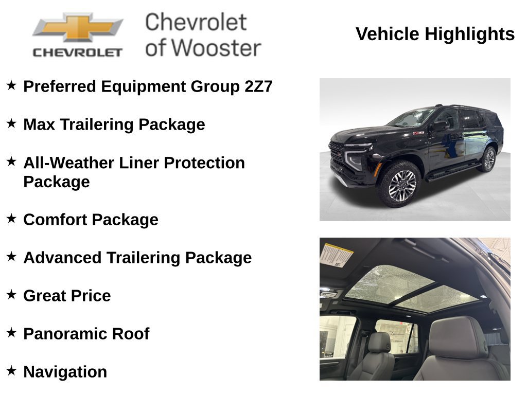 New 2027 Chevrolet Tahoe Z71 w/ Comfort Package AWD/4WD image 2