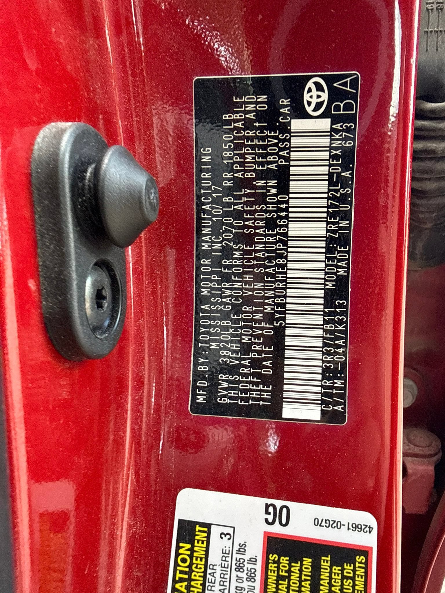 Used 2018 Toyota Corolla LE FWD image 26