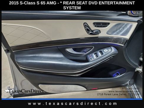 Used 2015 Mercedes-Benz S 65 AMG Sedan image 8