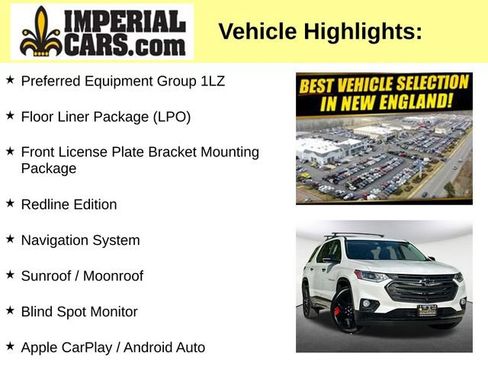Used 2020 Chevrolet Traverse Premier w/ Redline Edition AWD/4WD image 8