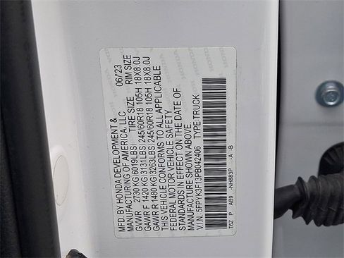 Used 2023 Honda Ridgeline Sport image 25