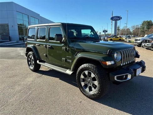 Used 2021 Jeep Wrangler Unlimited Sahara image 1