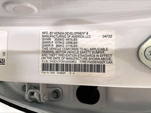 Used 2022 Honda Accord Sport image 34