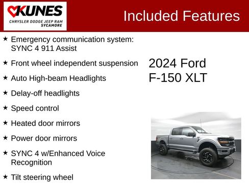Used 2024 Ford F150 XLT AWD/4WD image 4