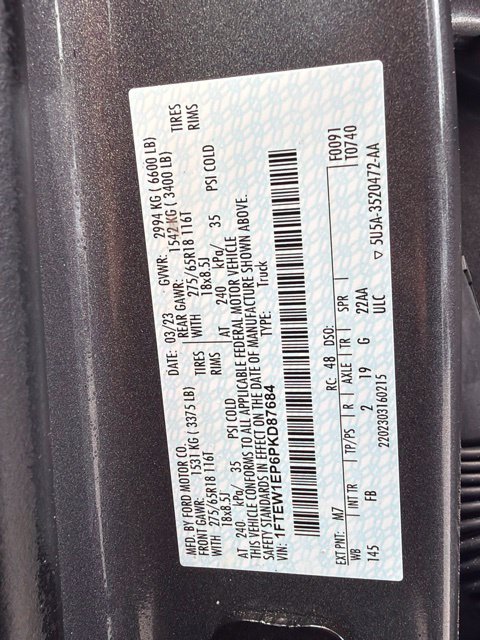 Used 2023 Ford F150 XLT w/ Equipment Group 302A High AWD/4WD image 24