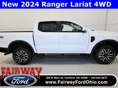 New 2024 Ford Ranger Lariat w/ FX4 Off-Road Package image 1