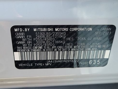 Used 2024 Mitsubishi Outlander SE FWD image 31