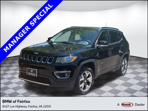 Used 2020 Jeep Compass Limited w/ Safety & Security Group AWD/4WD image 1
