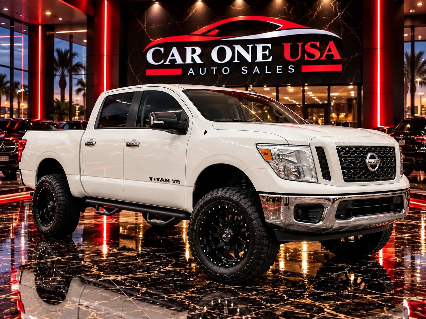 Used 2019 Nissan Titan SV AWD/4WD image 1