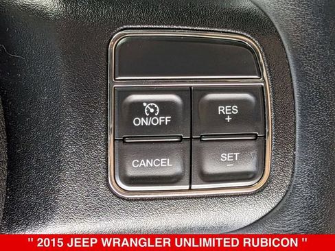 Used 2015 Jeep Wrangler Unlimited Rubicon w/ Connectivity Group AWD/4WD image 20