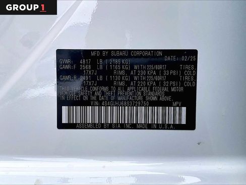 Certified 2025 Subaru Crosstrek 2.5i Wilderness image 33