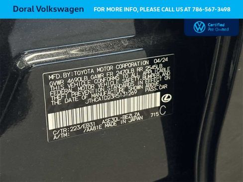 Used 2024 Lexus IS 300 w/ Comfort Package image 29