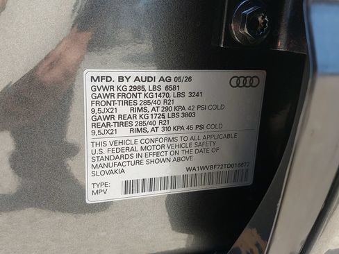New 2026 Audi Q7 3.0T Prestige AWD/4WD image 40