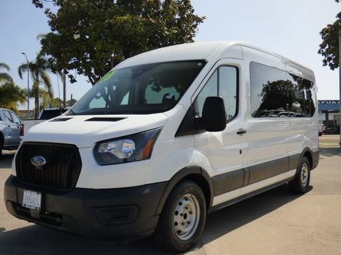 Used 2023 Ford Transit 350 148 Medium Roof Wagon RWD image 7