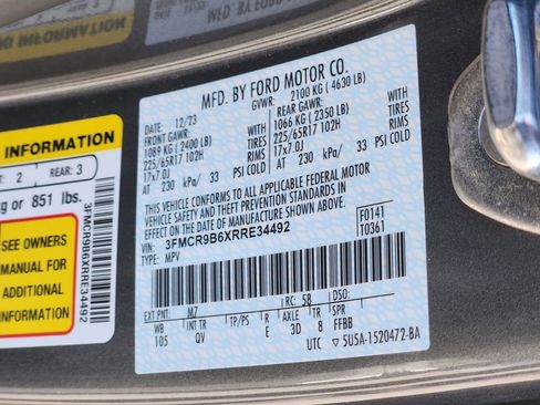 Used 2024 Ford Bronco Sport Big Bend w/ Convenience Package image 32