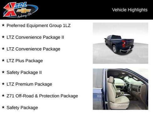 Certified 2022 Chevrolet Silverado 1500 LTZ w/ LTZ Premium Package image 2
