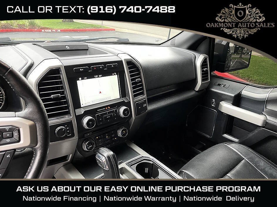 Used 2018 Ford F150 Lariat w/ Equipment Group 502A Luxury AWD/4WD image 22