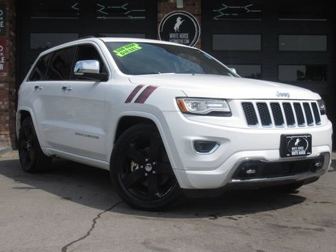 Used 2015 Jeep Grand Cherokee Overland w/ Advanced Technology Group AWD/4WD image 1