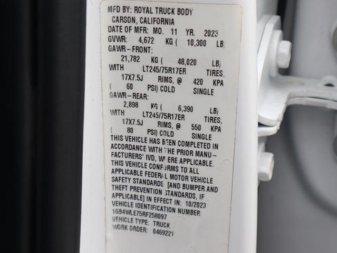 Used 2024 Chevrolet Silverado 2500 W/T w/ WT Convenience Package RWD image 53