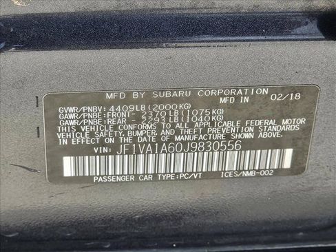 Used 2018 Subaru WRX AWD/4WD image 25
