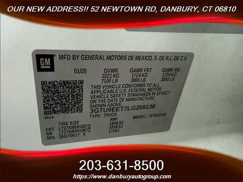 Used 2020 GMC Sierra 1500 AT4 w/ AT4 Premium Package image 11