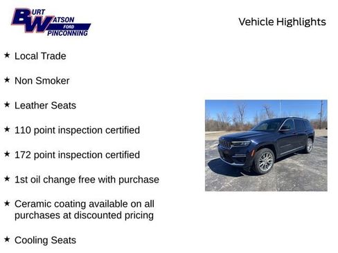 Used 2023 Jeep Grand Cherokee Summit w/ Rear Seat Video Group I image 9