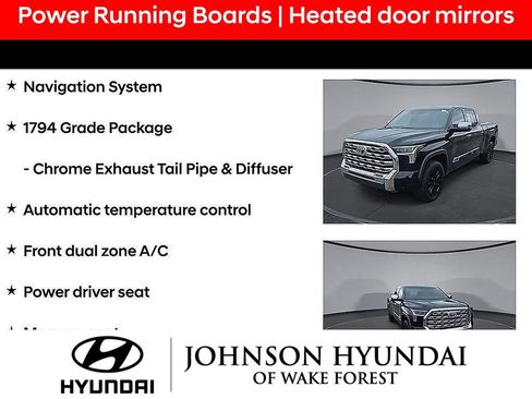 Used 2024 Toyota Tundra 1794 Edition AWD/4WD image 9