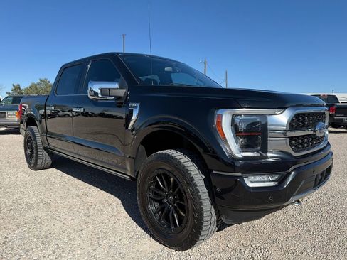 Used 2021 Ford F150 Platinum w/ Equipment Group 701A High image 1