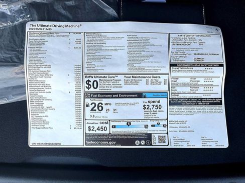 Used 2025 BMW X1 M35i w/ Premium Package AWD/4WD image 18