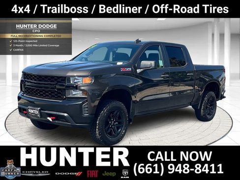 Used 2021 Chevrolet Silverado 1500 Custom Trail Boss AWD/4WD image 1