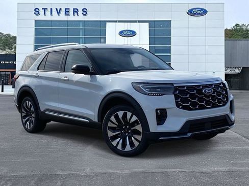 New 2026 Ford Explorer Platinum w/ LUX Leather Package AWD/4WD image 1