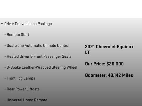 Used 2021 Chevrolet Equinox LT FWD image 12