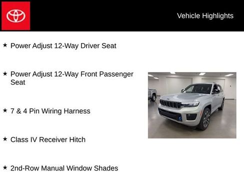 Used 2024 Jeep Grand Cherokee Overland w/ Advanced Protech Group III image 30