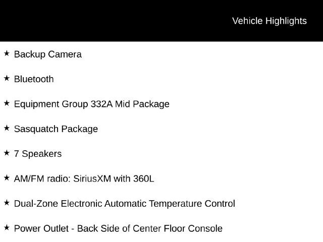 Used 2025 Ford Bronco Badlands w/ Sasquatch Package AWD/4WD image 5